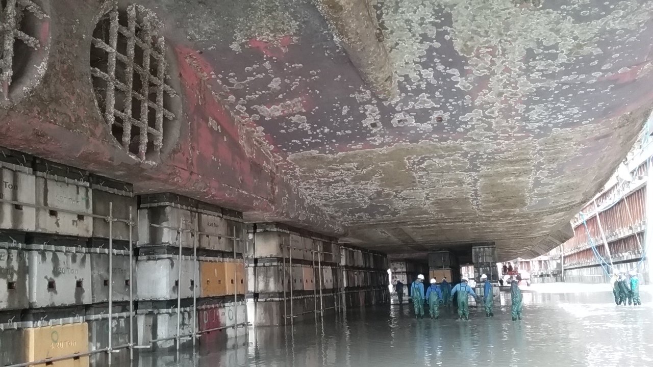 Operação no Navio Petrobras 74 Nassau